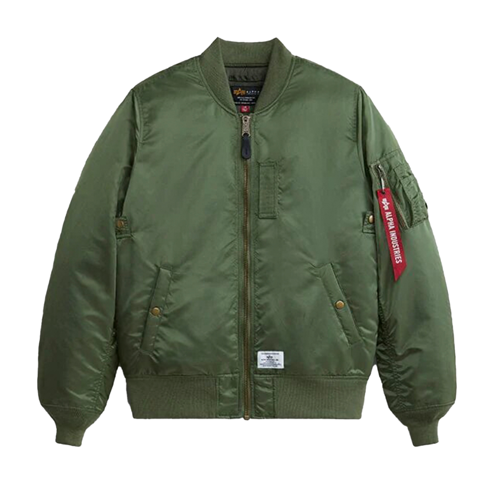 Бомбер Alpha Industries MA-1 Mod Flight Jacket Sage Green (Зеленый