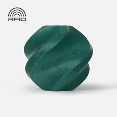 Пластик для 3D-печати Bambu Lab PLA Sparkle, 1.75 мм, 1 кг, альпийский зелёнь с блестками (Alpine Green Sparkle), на катушке, A08-G3-1.75-1000-SPL