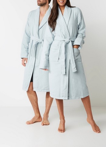 Халат вафельный Aquanova Viggo Мist green салатовый