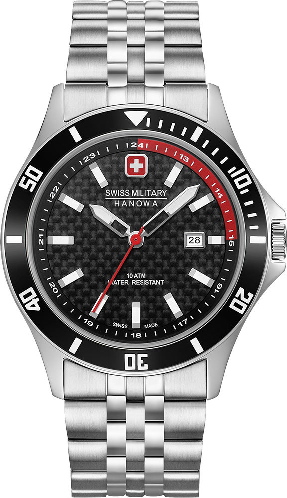 Часы мужские Swiss Military Hanowa 06-5161.2.04.007.04 Flagship Racer