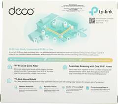 TP-Link Deco X20(1-pack) Домашняя Mesh Wi-Fi 6 система AX1800, до 574 Мбит/с на 2,4 ГГц + до 1201 Мбит/с на 5 ГГц