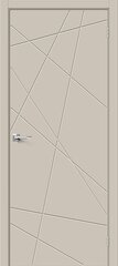 Межкомнатная дверь Граффити-5.Д.П Cream Silk / Двери Браво