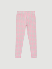 Легинсы Mjölk Клетка розовая