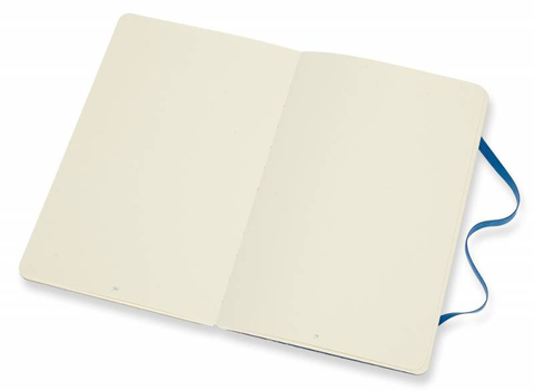 Блокнот Moleskine Time notebooks LE, цвет синий, без разлиновки