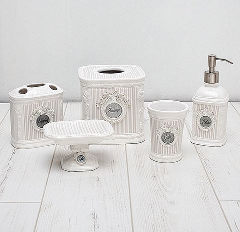 Полотенце 69х51 Creative Bath Can Can белое