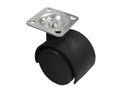 71-0-006 Колесо мебельное с крепежной площадкой, 40х59мм (Россия)