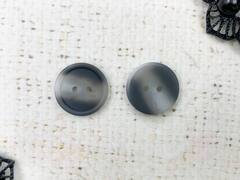 Пуговицы, d 1,8 см, серо-чёрный