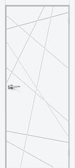 Межкомнатная дверь Граффити-5.Д.П White Silk / Двери Браво