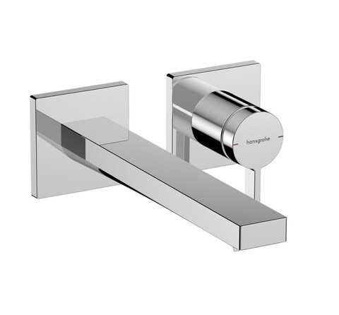 Hansgrohe 73051000 Tecturis E Смеситель для раковины, однорычажный, настенный, с изливом 22,5, скрытого мо