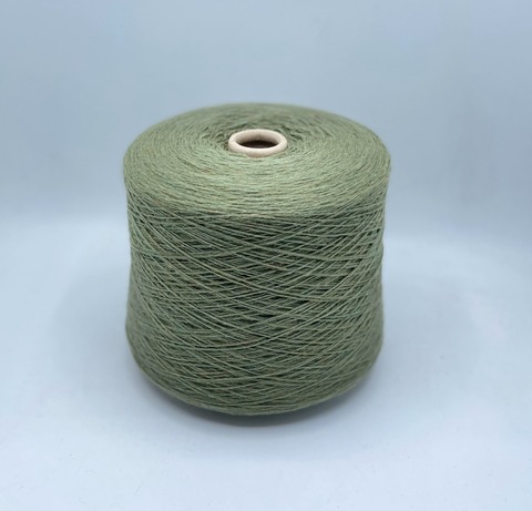 Бобинная пряжа (пр.Италия), art-Yak baby brown ,2/11 550м/100гр. 30%Меринос, 70%Бэби як, цвет-Припыленная осока,меланж, арт.31515