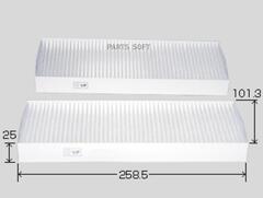 Фильтр салонный VIC  AC-214