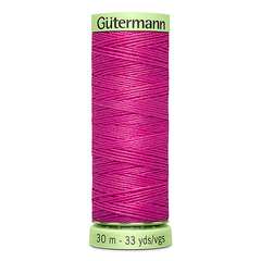 Нить Top Stitch 30/30 м для декоративной отстрочки, Gutermann, 733 розовая фуксия