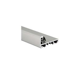 Купить Комплект алюминиевого короба L для стеклянной двери