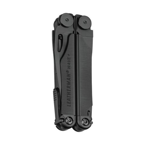 Мультитул Leatherman Wave Plus Black, нейлоновый чехол Molle, 18 функций (832526) цвет чёрный | Multitool-Leatherman.Ru