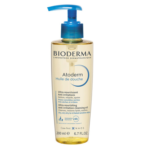 Биодерма Атодерм очищающее масло для душа 200 мл (Bioderma, Atoderm)