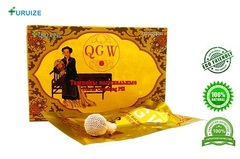 Фитотампоны китайские премиум QGW, золотые, в коробе 6 шт.