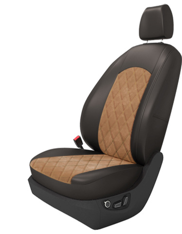 Авточехлы правый руль на 3 ряда (на заказ)