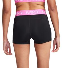 Женские теннисные шорты Nike Pro 365 Short 3in - black/playful pink/white