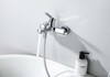Aquatek AQ1748CR AQ1748CR ЛУГАНО смеситель для ванны с душевым гарнитуром