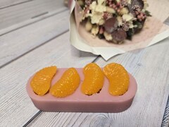 Силиконовая форма «Дольки 4 шт»