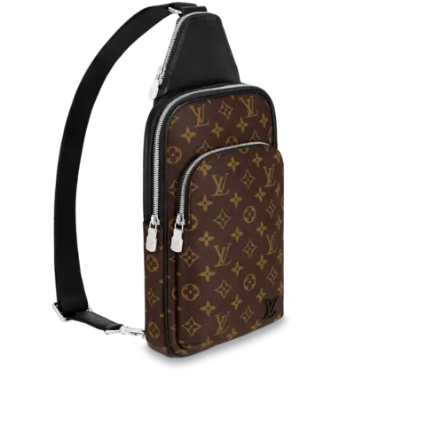 Сумка-слинг Louis Vuitton Avenue NM канва Monogram Macassar