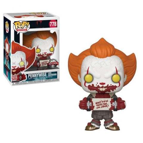 Funko POP! IT: Pennywise With Skate (Exc) (778)