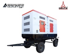 Дизельный генератор Азимут ЭД-480-Т400-1РКМ6C Deutz на шасси в кожухе
