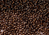 Бисер 8/0 PRECIOSA, 50г, прозрачный темно-коричневый с серебряным прокрасом