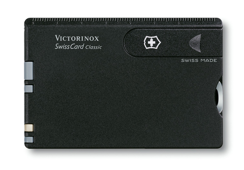 Швейцарская карта Victorinox SwissCard Classic Black (0.7133) - Wenger-Victorinox.Ru