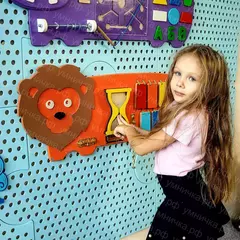 Бизиборд «Лев»