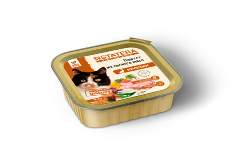 Statera паштет для кошек и котов (кролик) 100 гр