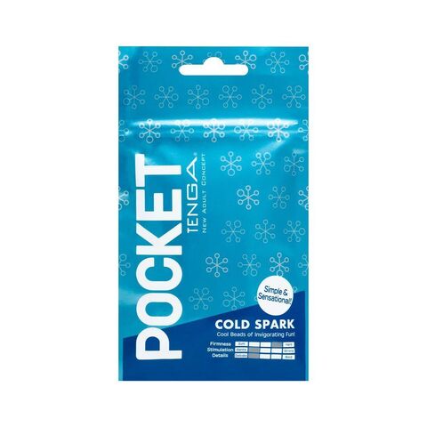 Карманный мастурбатор COLD SPARK - Tenga POCKET Series POT-006C