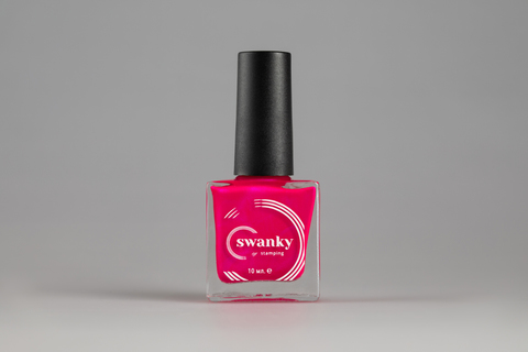Лак для стемпинга Swanky Stamping Metallic 12, фуксия, 10 мл.