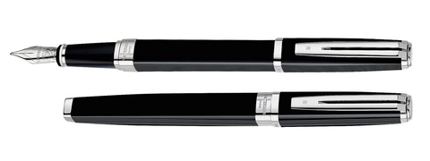 Ручка перьевая Waterman Exception Night & Day Black ST, M (S0636840)