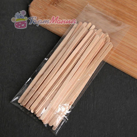 Набор деревянных палочек, 14×0,5 см, 35 шт