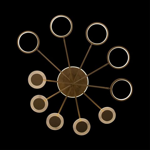 Потолочная светодиодная люстра Loft It Megan 10164M Gold