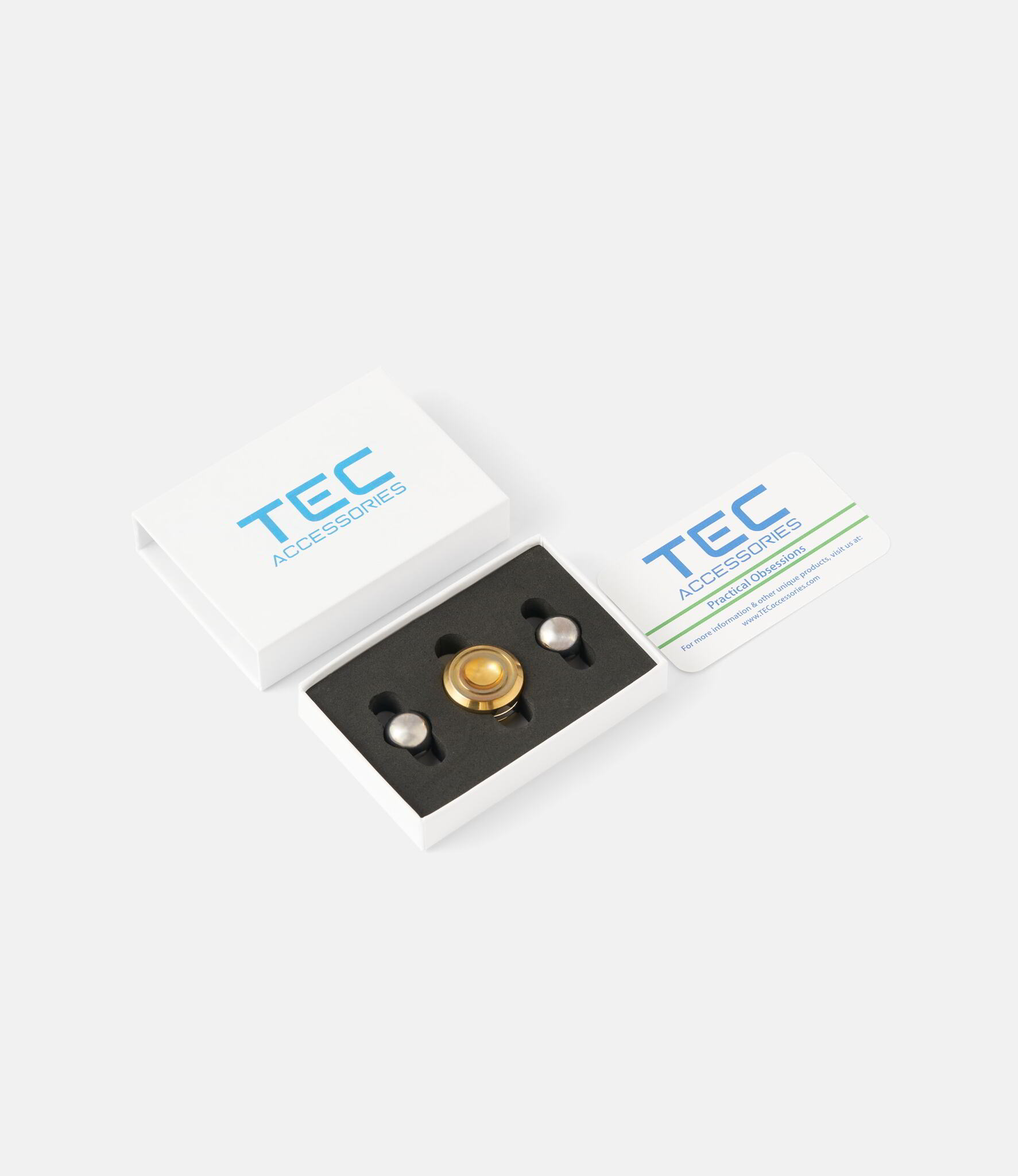 TEC The Original Orbiter Aluminum Bronze — игрушка-антистресс