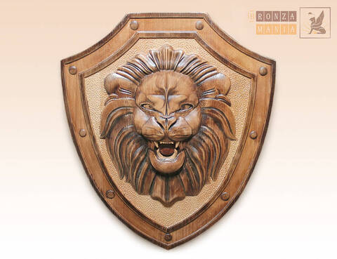 панно настенное для шампуров Лев