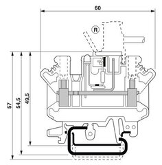 UK 3D-MSTBV-5,08-Проходные клеммы