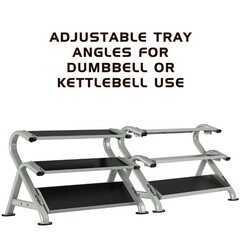 Стойка для гантелей (3 уровня) Spirit Fitness ST800DR3