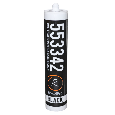 RoxelPro Однокомпонентный распыляемый герметик,черный, картридж 290мл