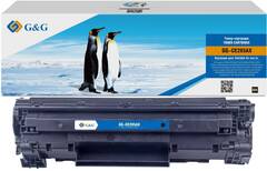 Картридж G&G, аналог HP CB435A/CB436A/CE285A/ Canon 712/713/725 3k с чипом