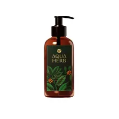 AQUAHERB Натуральный увлажняющий гель для душа Карельский Чай и Ваниль