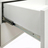 Шкаф гардеробный 1350 Париж (белый), МФ 1+1