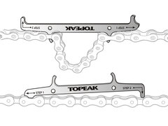 Индикатор износа велоцепи Topeak Chain Hook & Wear Indicator - 2