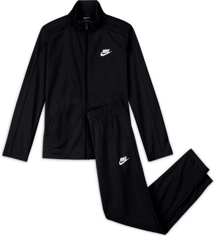 Детский костюм Nike U Swoosh Futura Poly Cuff TS - black/black/black/white