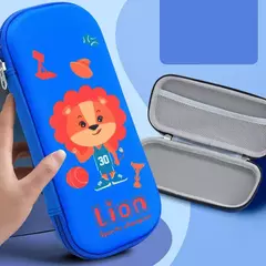 Penal \ Пенал \ Pencil bag Lion blue