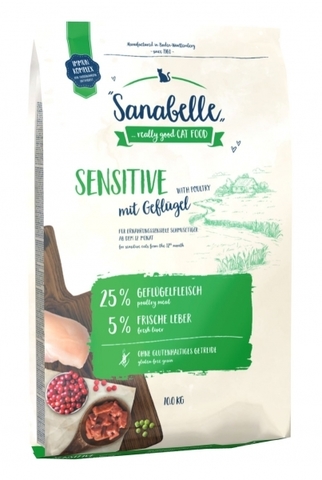 Sanabelle (10 кг) Sanabelle Sensitive with Poultry с птицей