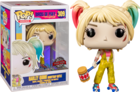 Funko POP! DC. Birds of Prey: Harley Quinn Boobytrap Battle (Exc) (309)