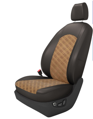 Авточехлы правый руль на 3 ряда (на заказ)